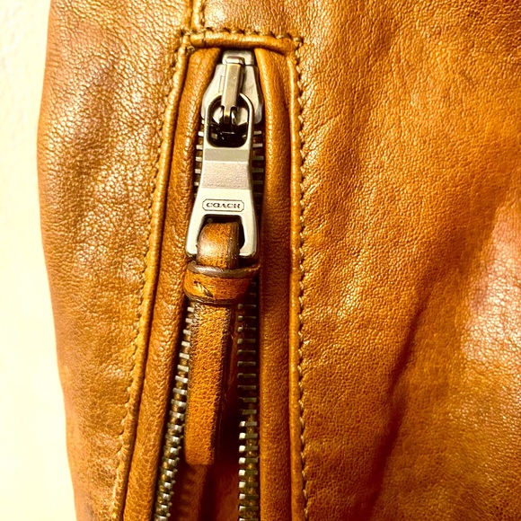 Coach Leather Jacket and Purse - Picture 5 of 13